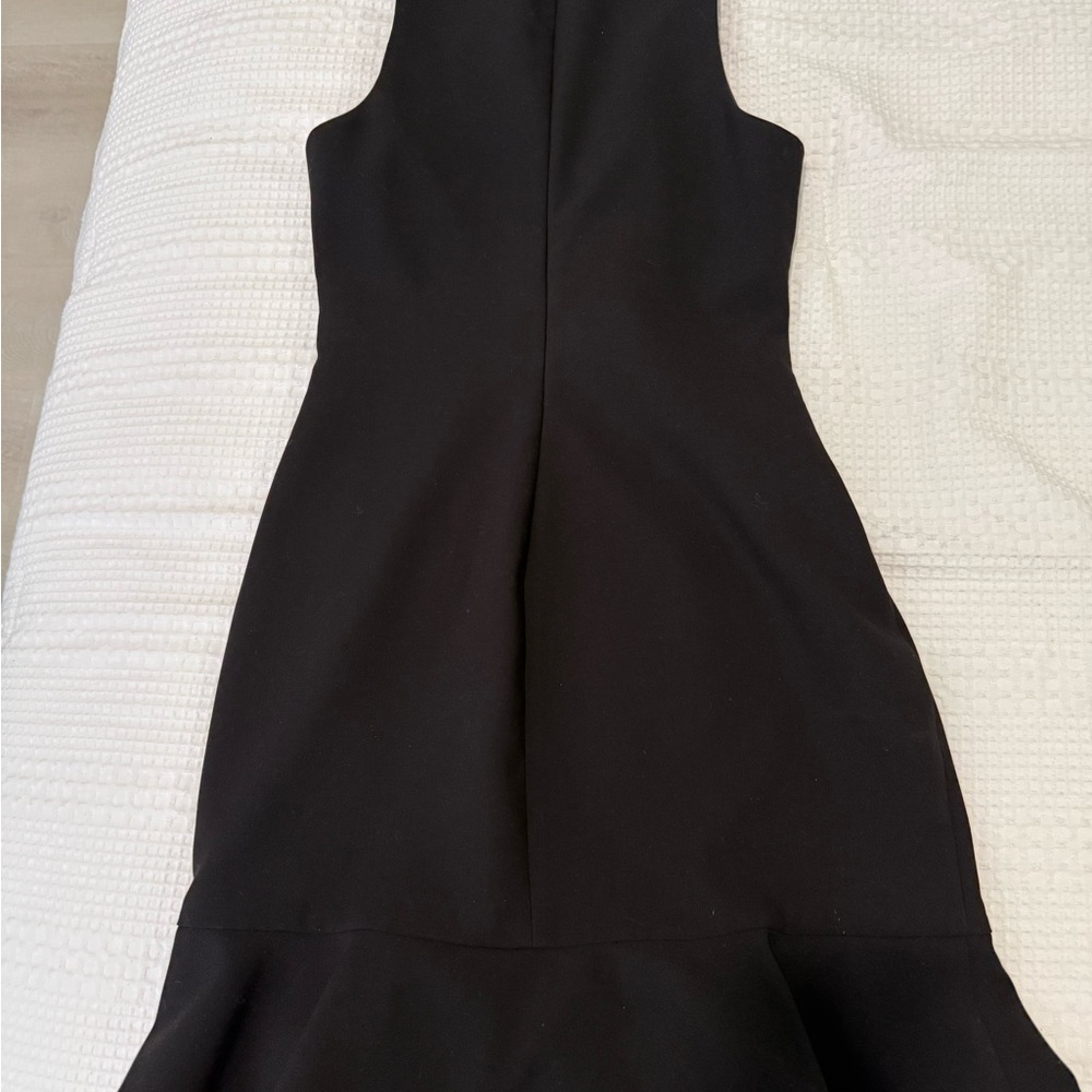 Likely Black Halter Sheath Cocktail Dress
